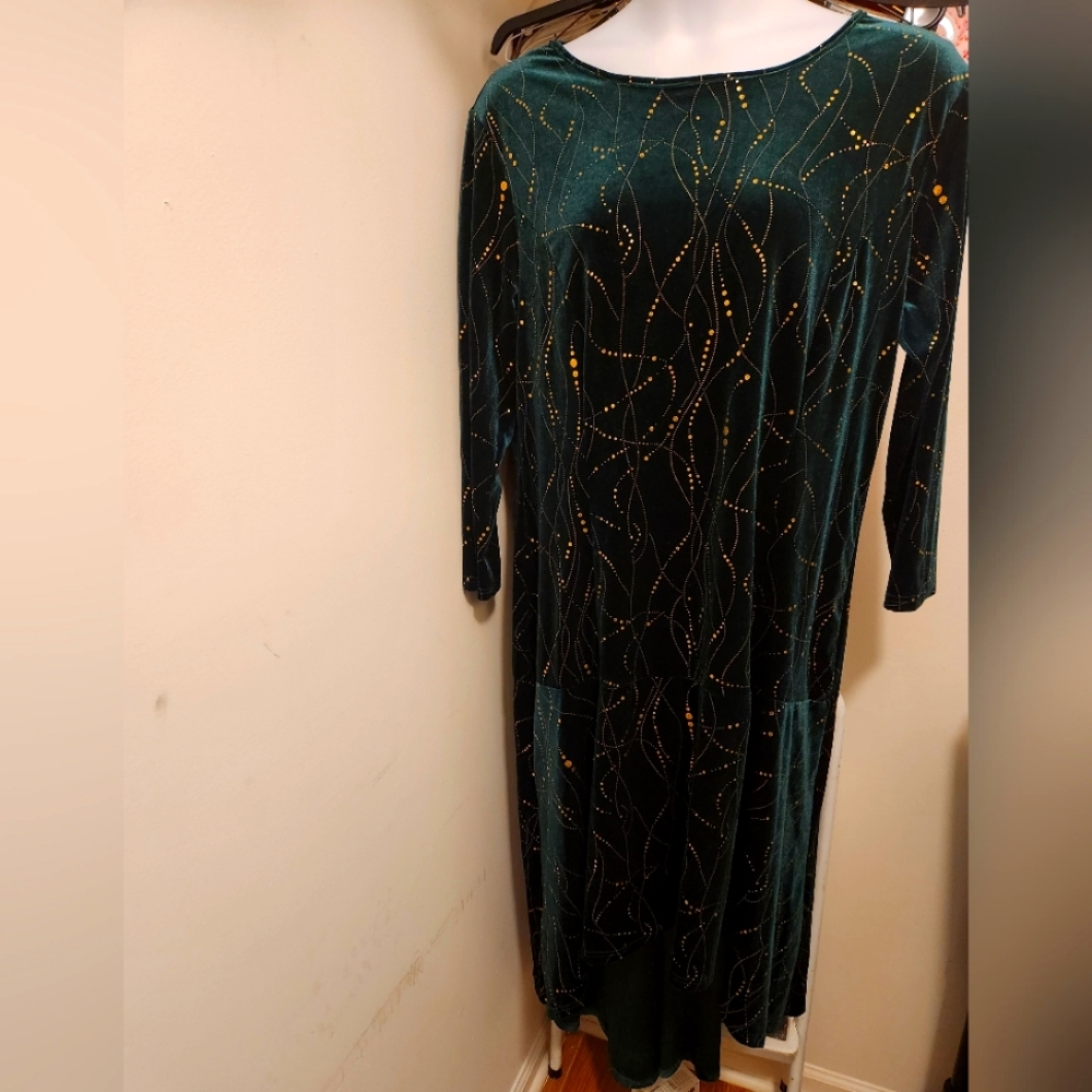 Plus size party dress/high, low, for cocktails.